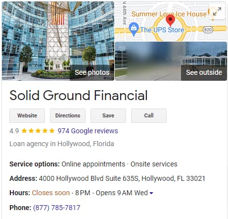 1solid-ground-financial-reviews-Google-974-reviews - 4_9 rating
