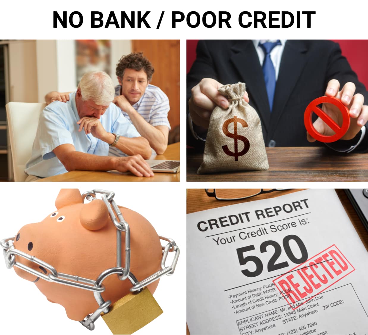 Payday Loan Client Types - No Bank Poor Credit